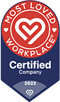 Most Loved Workplaces Certified Company 2022